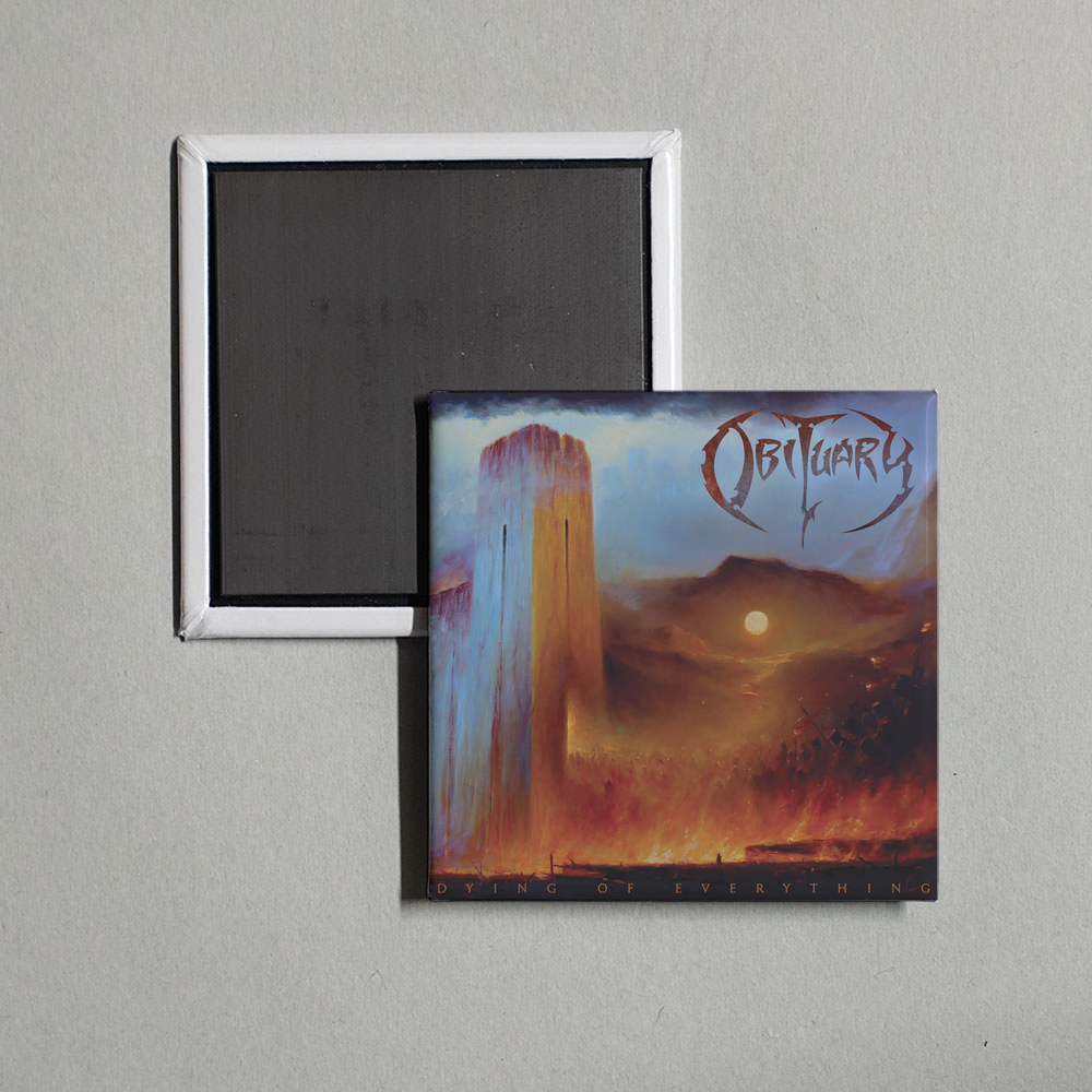 Obituary - Dying of Everything Album Cover Fridge Magnet