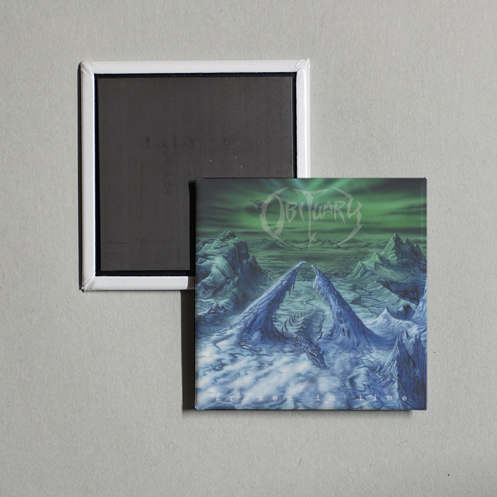 Obituary - Frozen In Time Album Cover Fridge Magnet