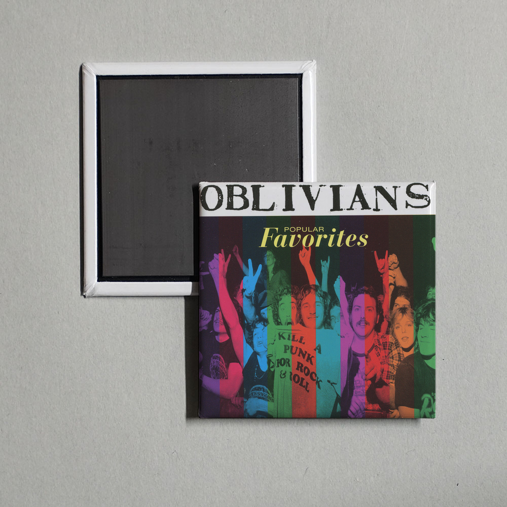 Oblivians - Popular Favorites Album Cover Fridge Magnet