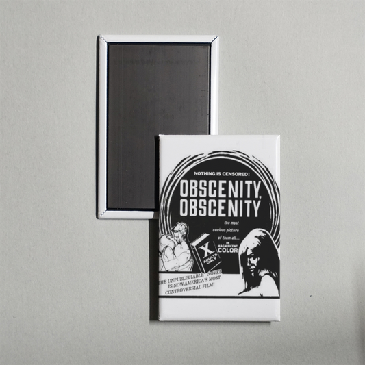 Obscenity, Obscenity Mini Movie Fridge Magnet