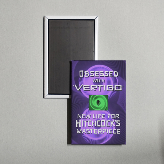 Obsessed with Vertigo Mini Movie Fridge Magnet