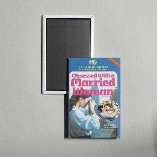Obsessed with a Married Woman Mini Movie Fridge Magnet
