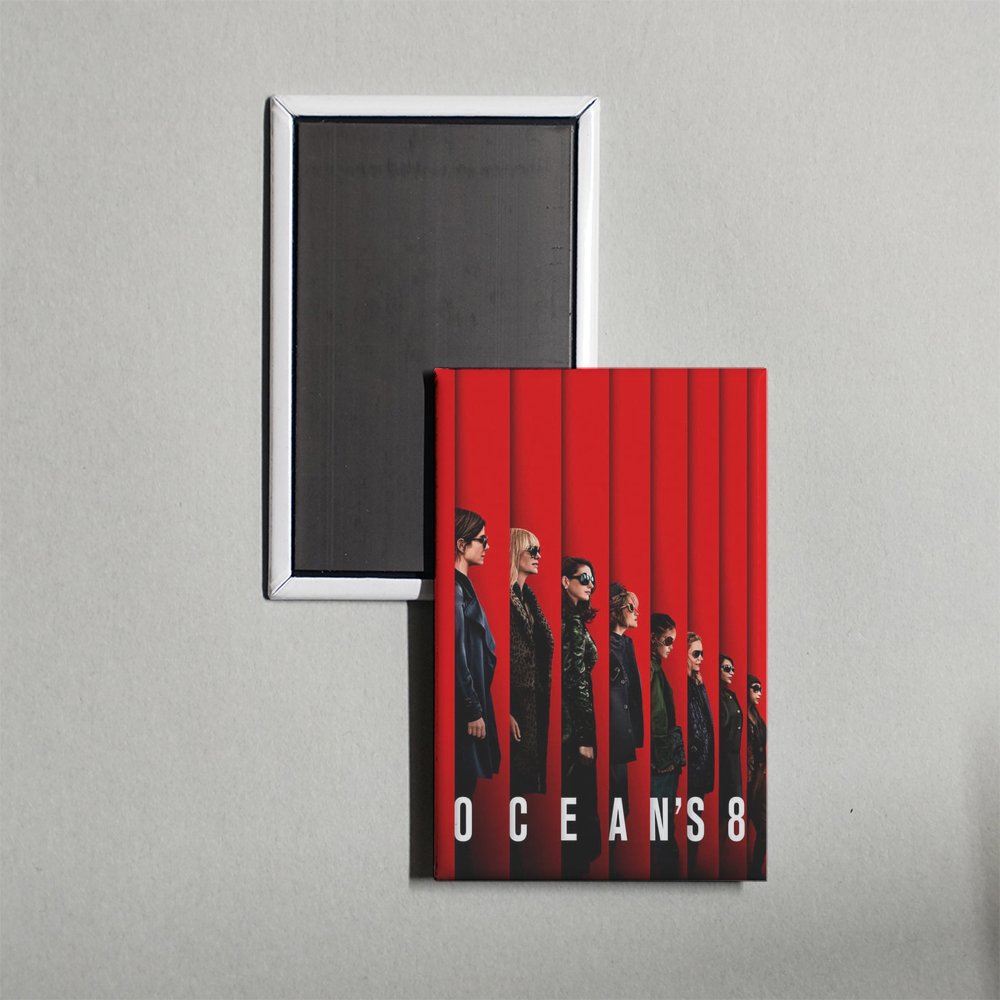 Ocean's Eight Mini Movie Fridge Magnet