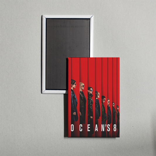Ocean's Eight Mini Movie Fridge Magnet