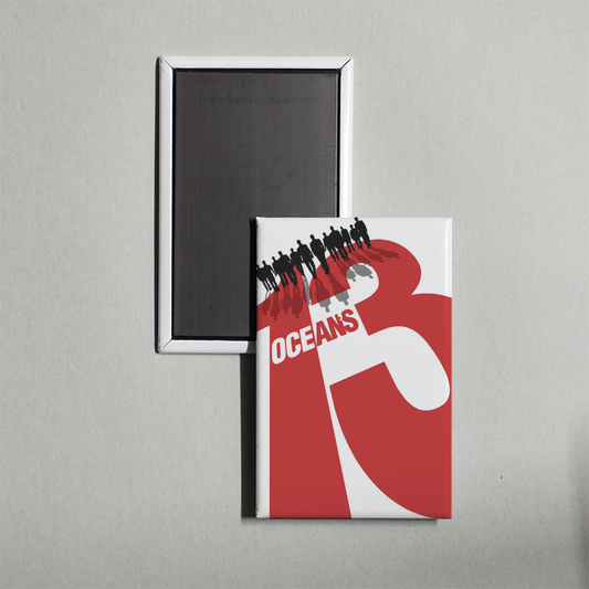 Ocean's Thirteen Mini Movie Fridge Magnet