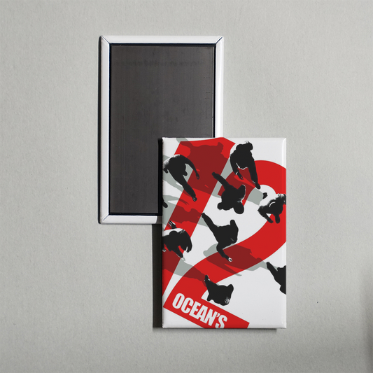 Ocean's Twelve Mini Movie Fridge Magnet