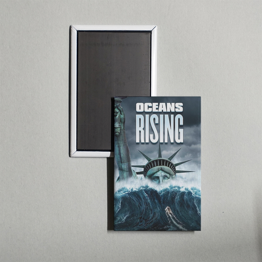 Oceans Rising Mini Movie Fridge Magnet
