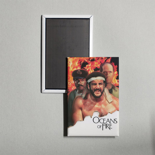 Oceans of Fire Mini Movie Fridge Magnet