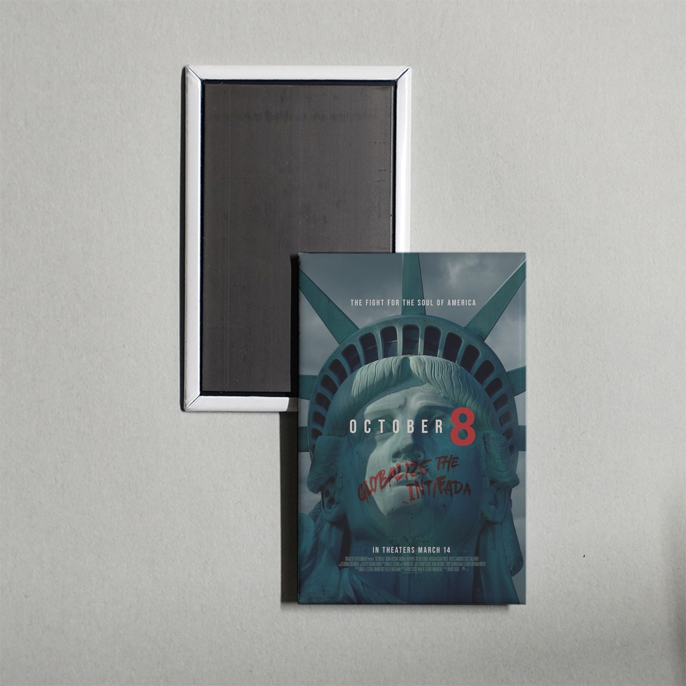 October 8 Mini Movie Fridge Magnet