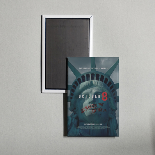 October 8 Mini Movie Fridge Magnet