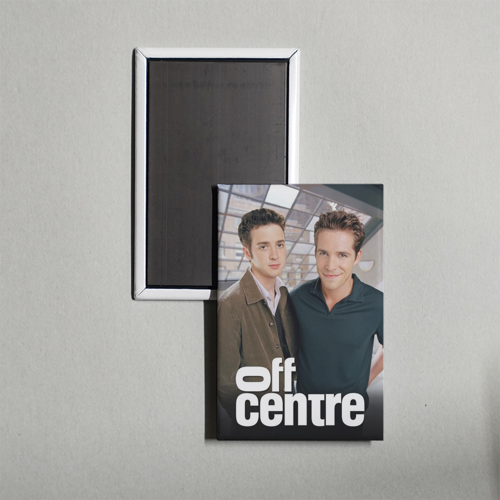 Off Centre TV Show Fridge Magnet