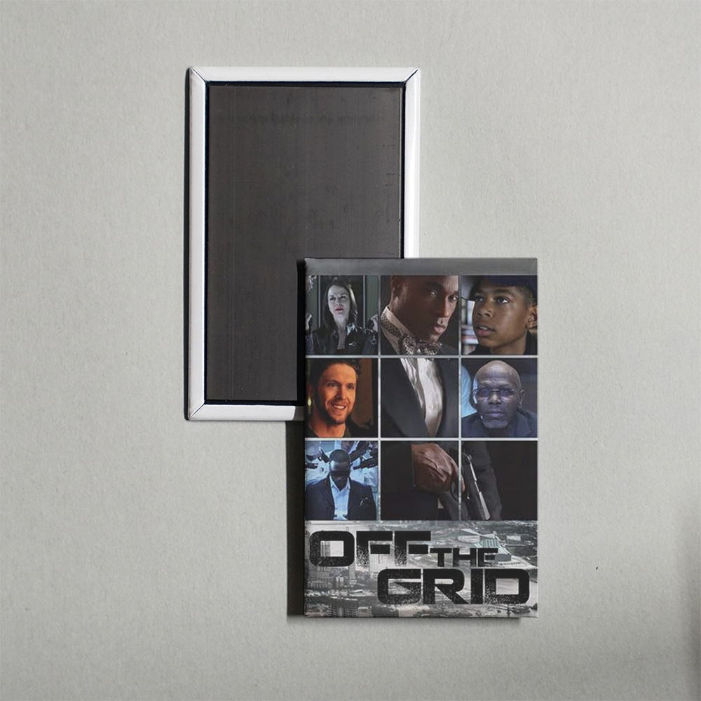 Off the Grid Mini Movie Fridge Magnet