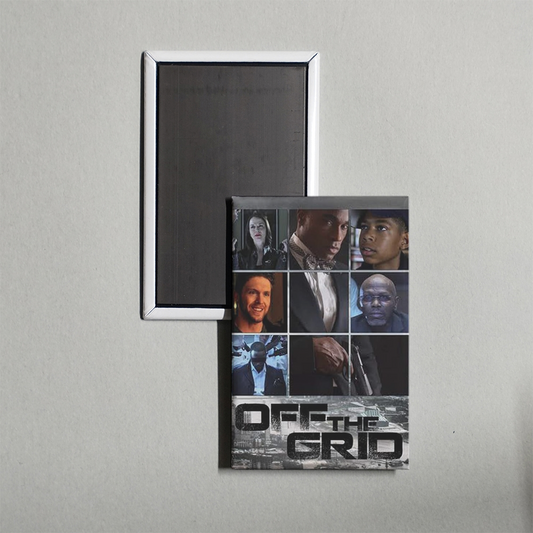 Off the Grid Mini Movie Fridge Magnet