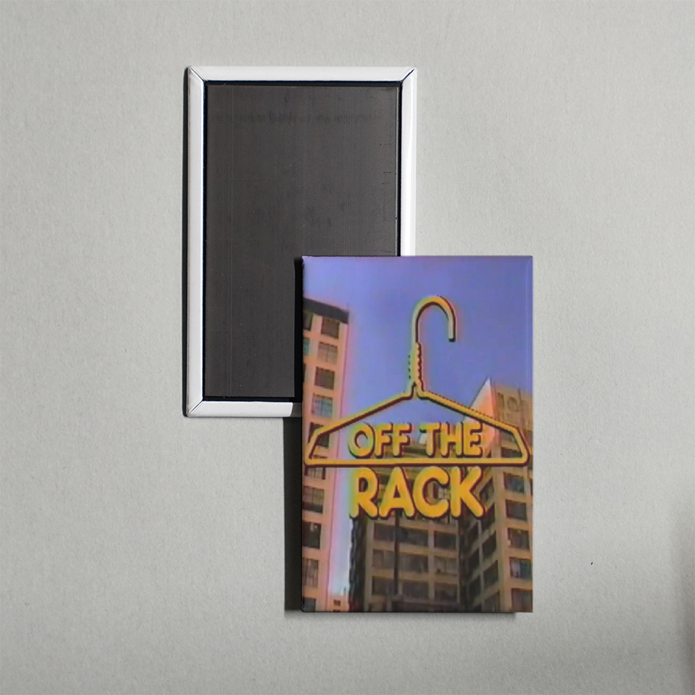 Off the Rack TV Show Fridge Magnet