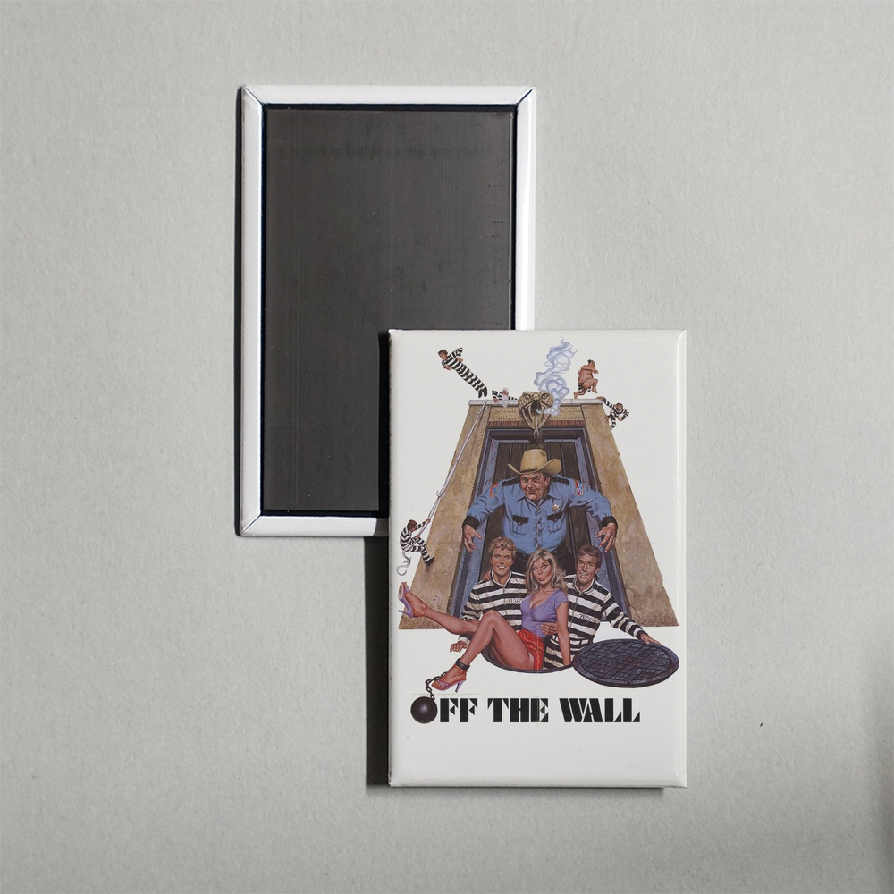 Off the Wall Mini Movie Fridge Magnet
