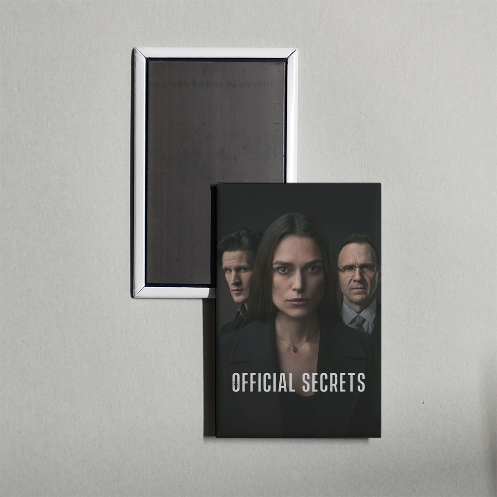 Official Secrets Mini Movie Fridge Magnet