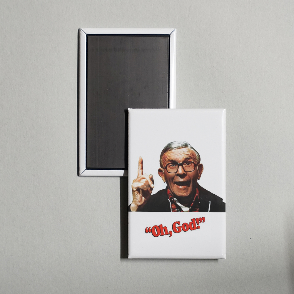Oh, God! Mini Movie Fridge Magnet