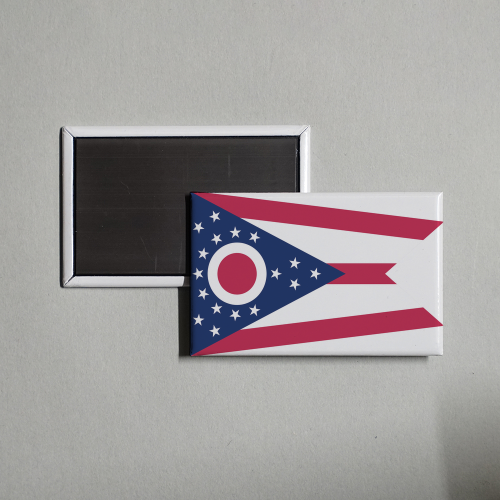 Ohio State Flag Fridge Magnet Fridge Magnet
