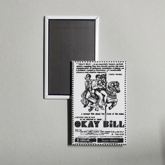 Okay Bill Mini Movie Fridge Magnet