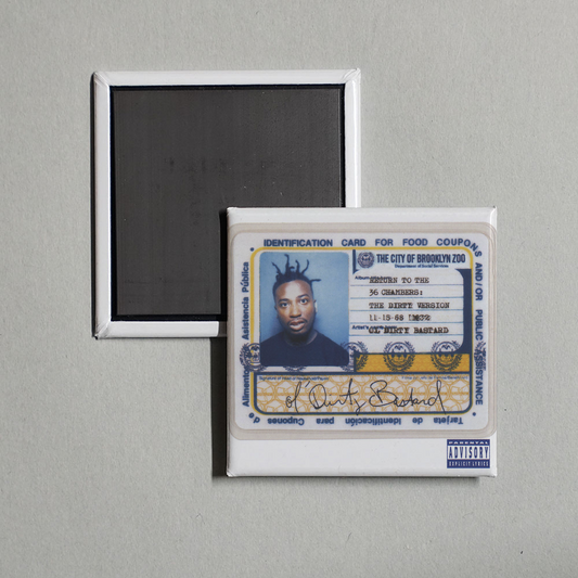 Ol' Dirty Bastard - Return to the 36 Chambers The Dirty Version Album Cover Fridge Magnet