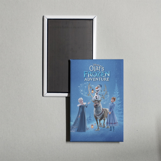 Olaf's Frozen Adventure Mini Movie Fridge Magnet