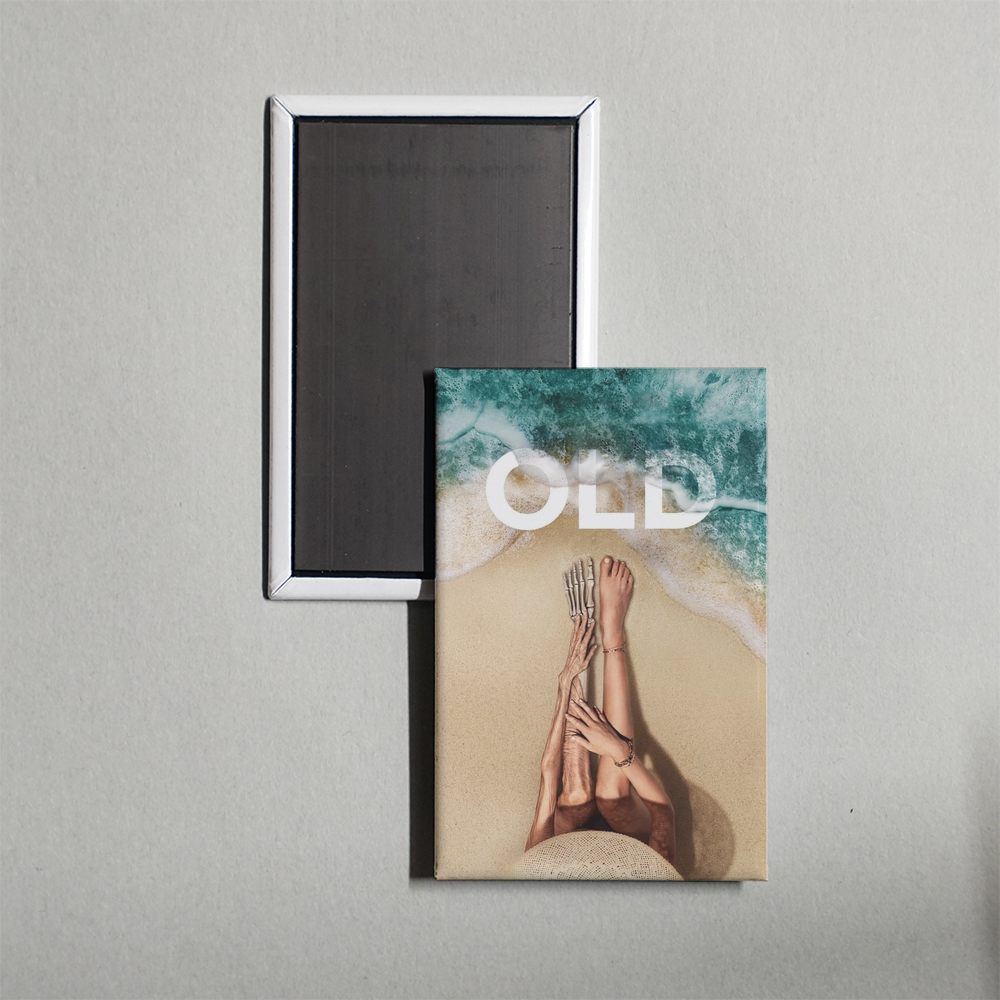 Old Mini Movie Fridge Magnet