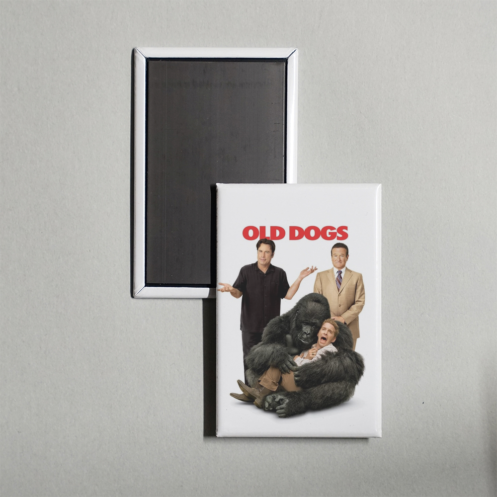 Old Dogs Mini Movie Fridge Magnet