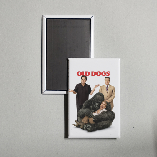 Old Dogs Mini Movie Fridge Magnet