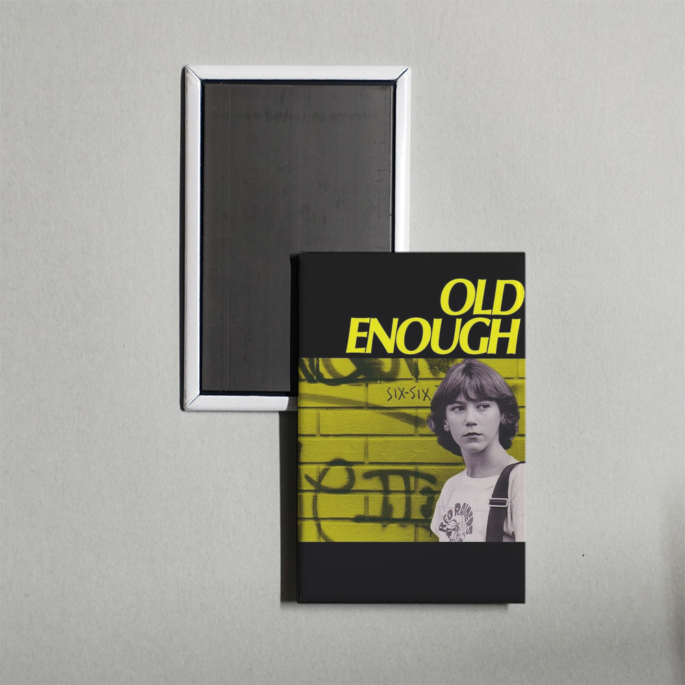 Old Enough Mini Movie Fridge Magnet