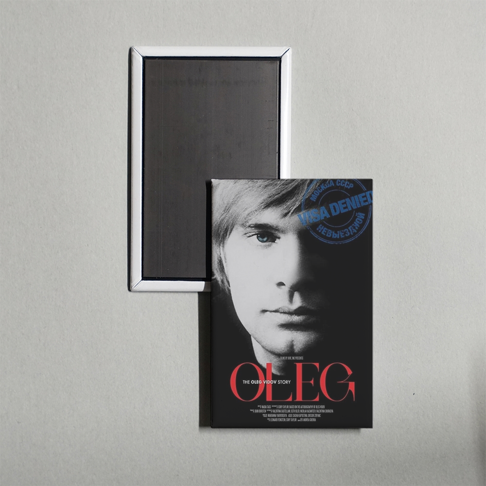 Oleg The Oleg Vidov Story Mini Movie Fridge Magnet
