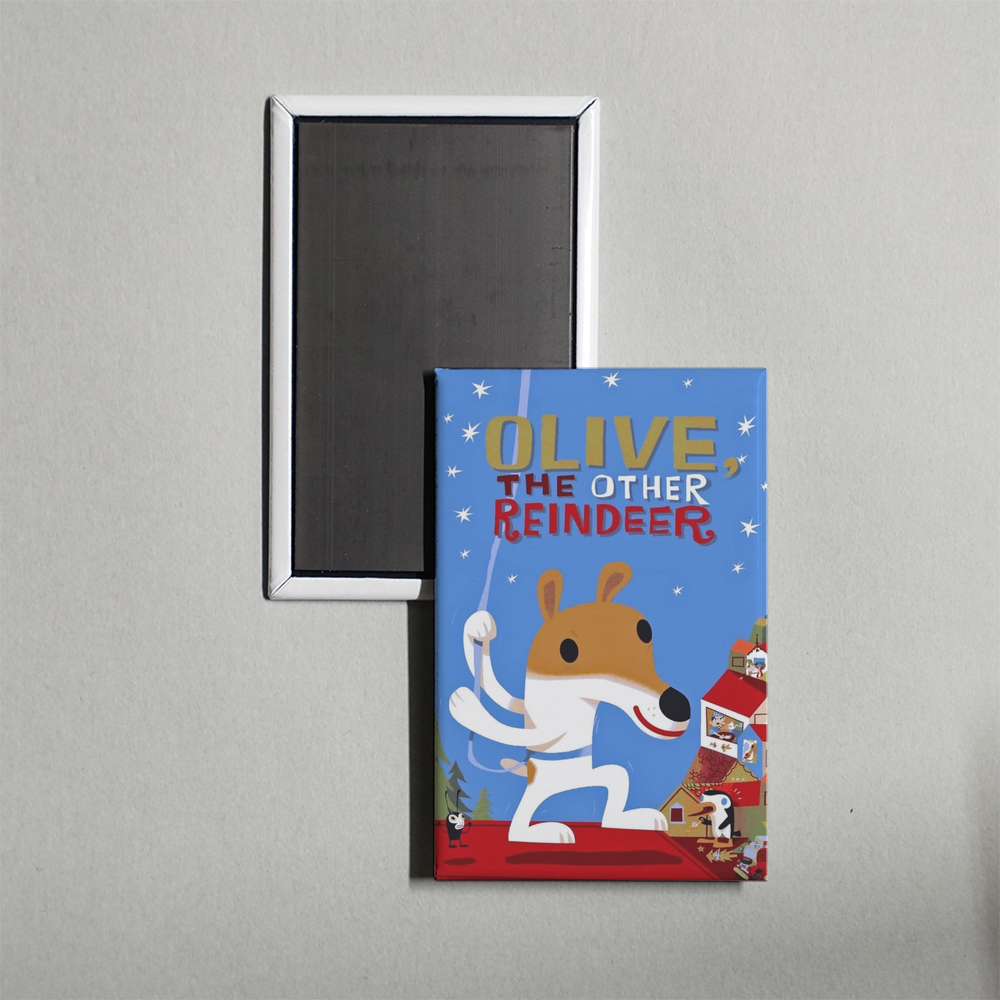 Olive, The Other Reindeer Mini Movie Fridge Magnet