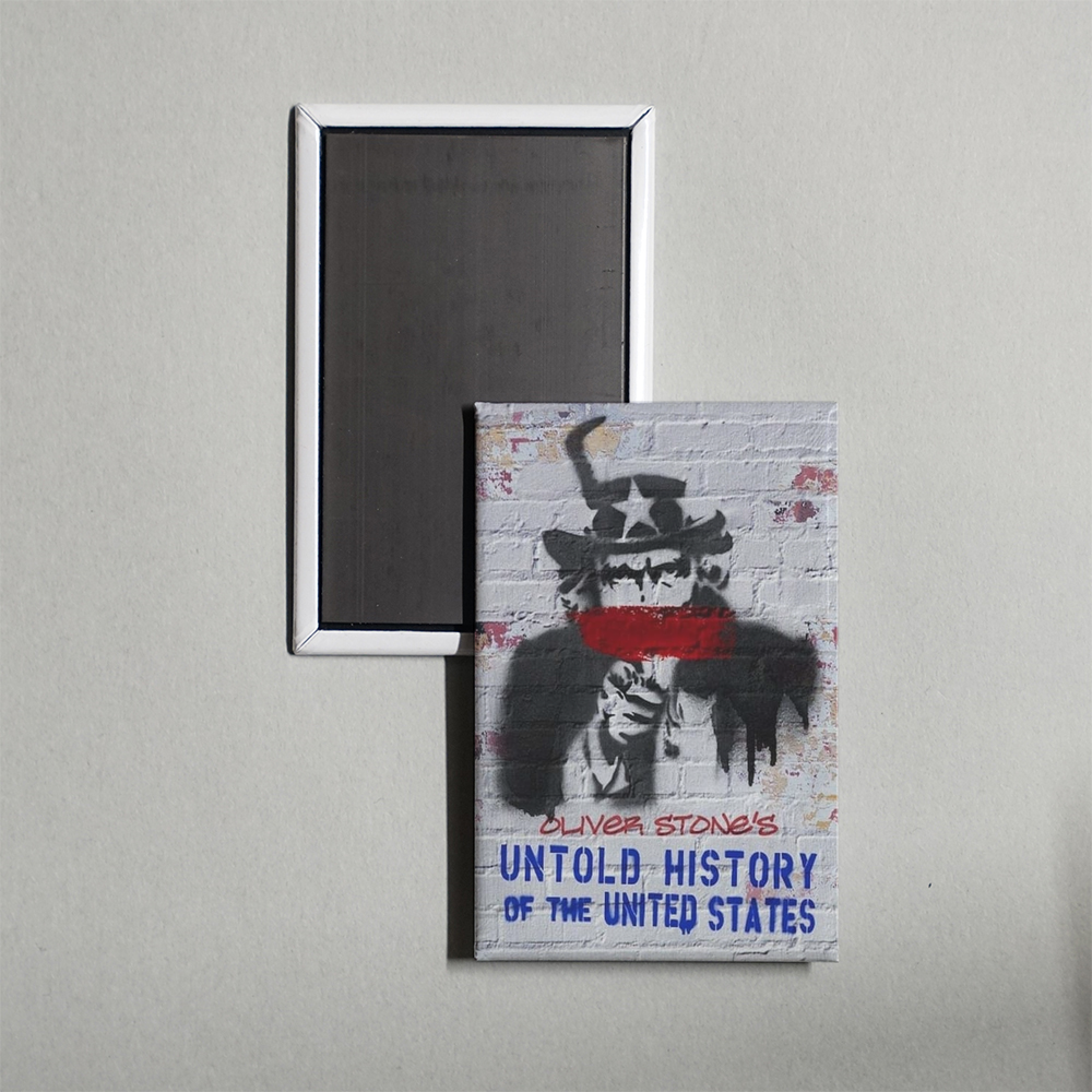 Oliver Stone's Untold History of the United States TV Show Fridge Magnet
