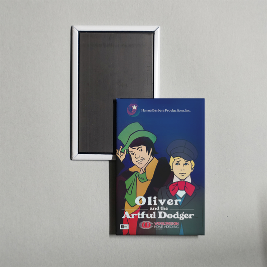 Oliver and the Artful Dodger Mini Movie Fridge Magnet
