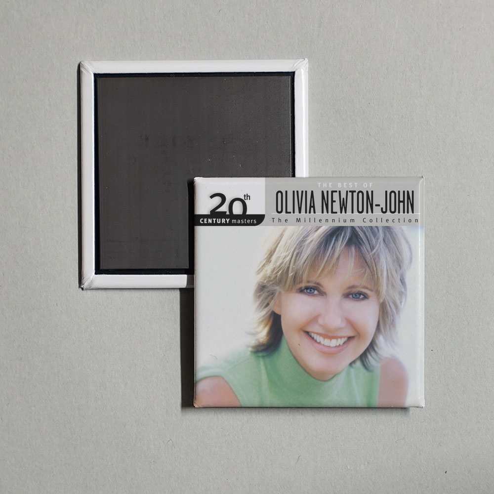 Olivia Newton-John - 20th Century Masters The Millennium Collection Best Of Olivia Newton-John Album Cover Fridge Magnet