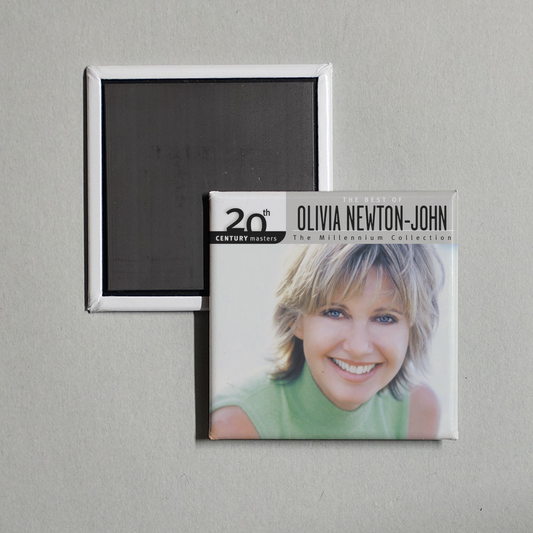 Olivia Newton-John - 20th Century Masters The Millennium Collection Best Of Olivia Newton-John Album Cover Fridge Magnet