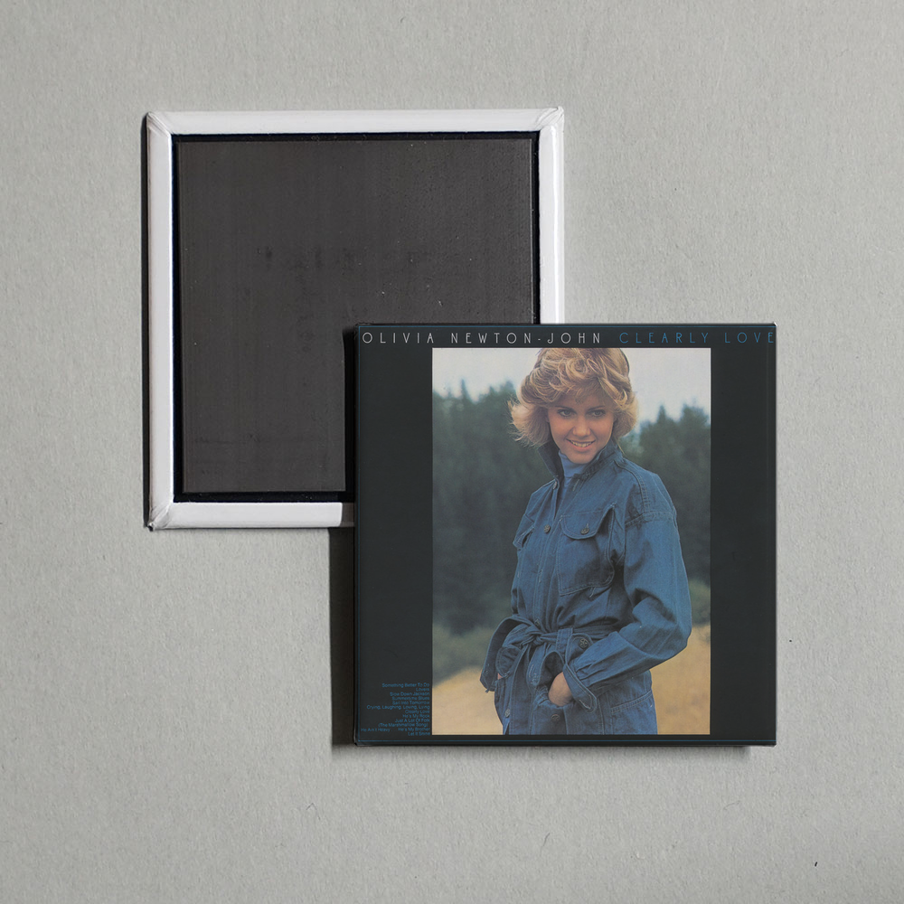 Olivia Newton-John - Clearly Love Album Cover Fridge Magnet