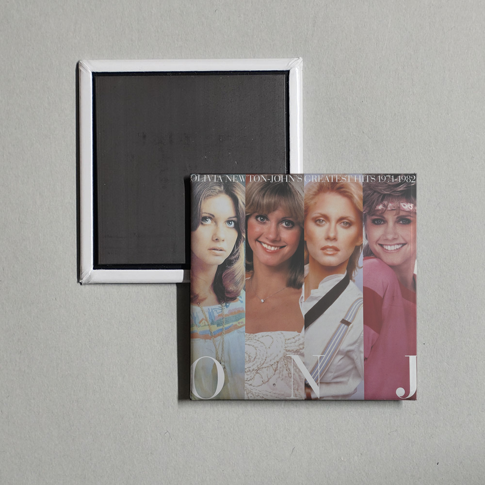 Olivia Newton-John - Greatest Hits 1971-1982 Album Cover Fridge Magnet