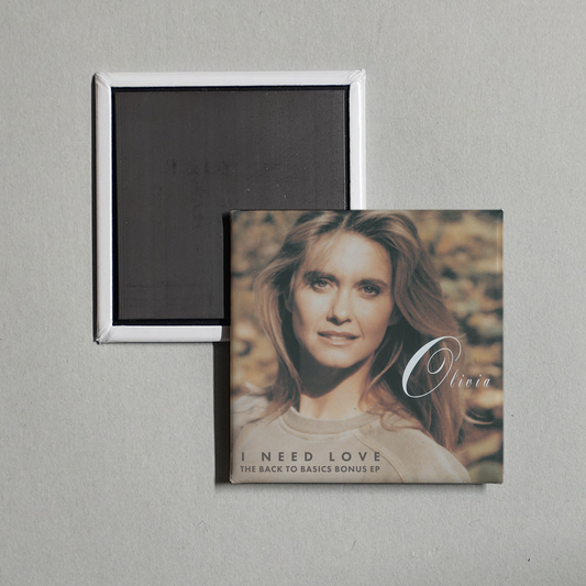 Olivia Newton-John - I Need Love The Back To Basics Bonus EP Album Cover Fridge Magnet