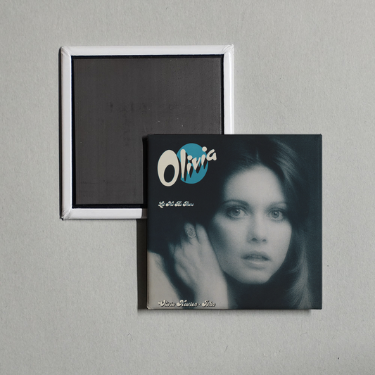 Olivia Newton-John - Let Me Be There Album Cover Fridge Magnet