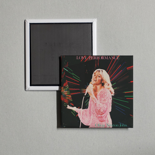 Olivia Newton-John - Love Performance Album Cover Fridge Magnet