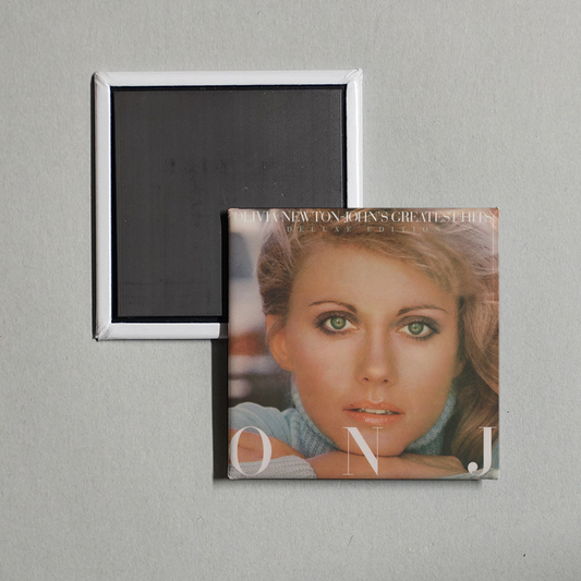 Olivia Newton-John - Olivia Newton-John's Greatest Hits (Deluxe Edition  Remastered 2022) Album Cover Fridge Magnet
