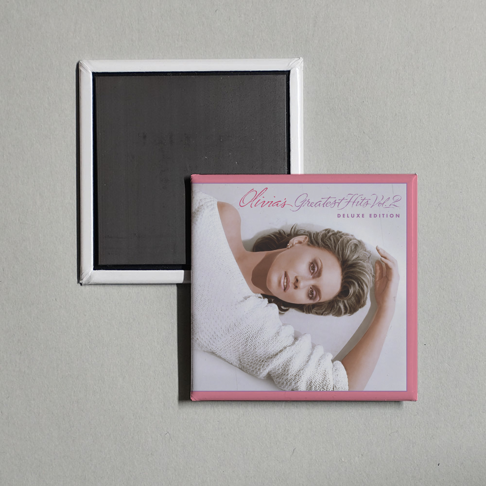 Olivia Newton-John - Olivia's Greatest Hits (Vol. 2  Deluxe Edition  Remastered) Album Cover Fridge Magnet
