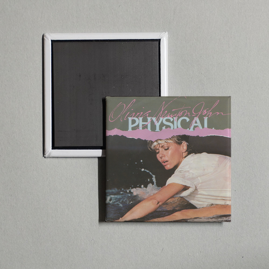 Olivia Newton-John - Physical Alt Album Cover Fridge Magnet