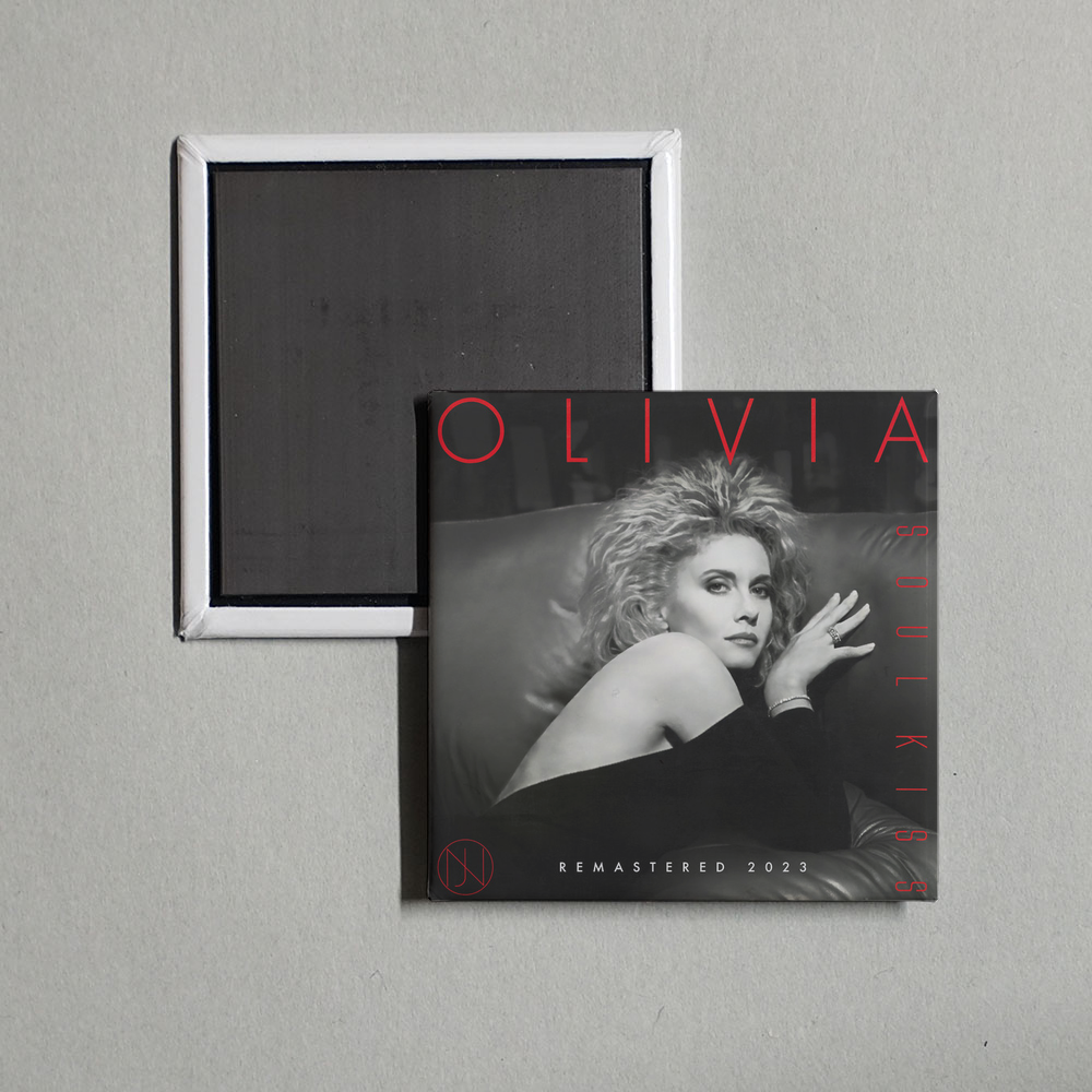 Olivia Newton-John - Soul Kiss (Remastered 2023) Album Cover Fridge Magnet