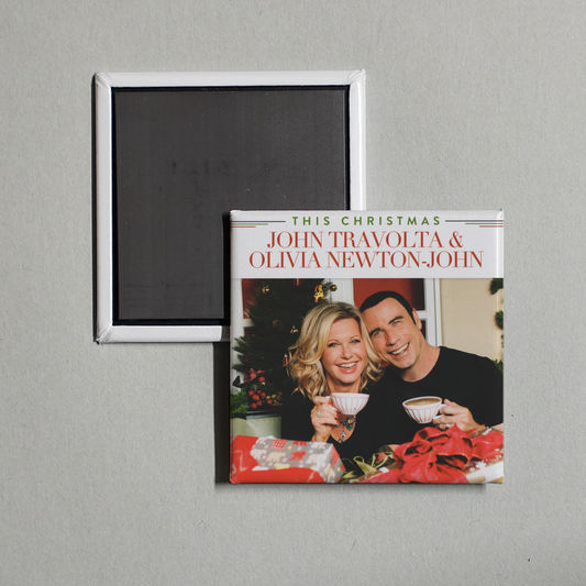 Olivia Newton-John - This Christmas Travolta Album Cover Fridge Magnet