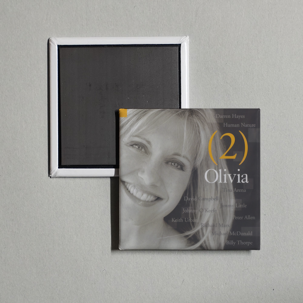 Olivia Newton-John - (2) Album Cover Fridge Magnet