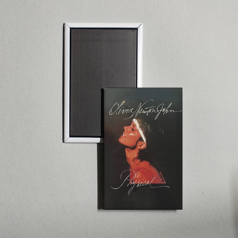 Olivia Newton-John Let's Get Physical Mini Movie Fridge Magnet