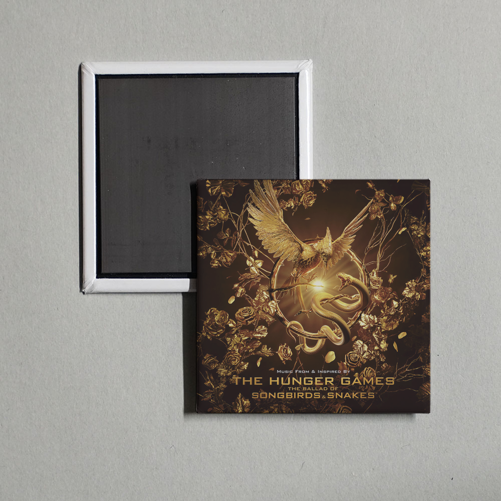 Olivia Rodrigo - The Hunger Games The Ballad of Songbirds & Snakes (Music From & Inspired By) Album Cover Fridge Magnet