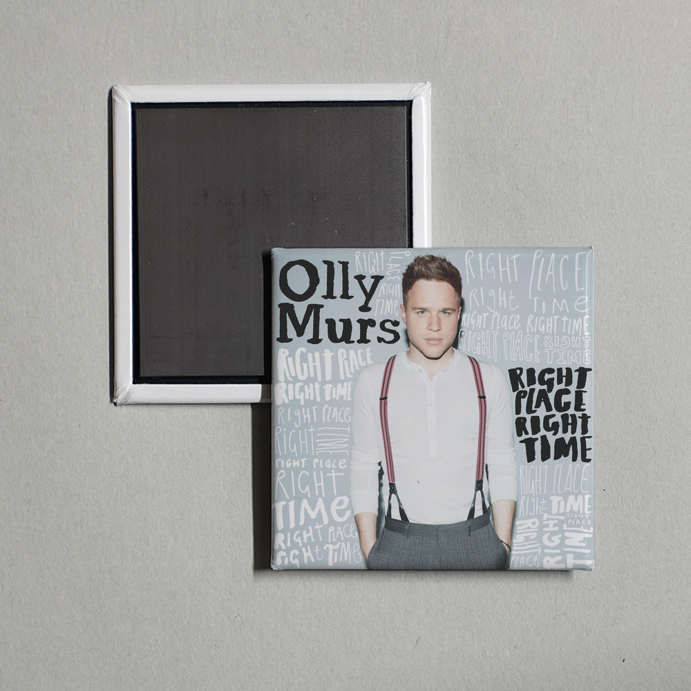 Olly Murs - Right Place Right Time (Expanded Edition) Album Cover Fridge Magnet