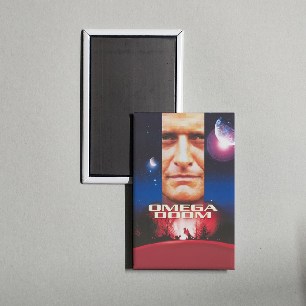 Omega Doom Mini Movie Fridge Magnet